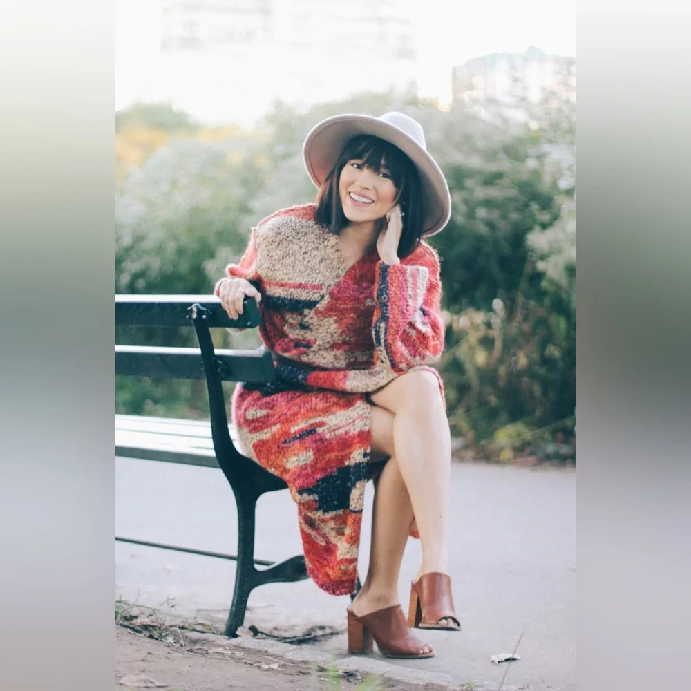 ✨sold✨FREE PEOPLE On My Mind Oversized Cardi - Picture 5 of 13